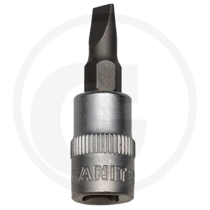 Black edition black edition 1/4” bit-dopsleutel zaagsnede, 7 mm - lengte 37mm