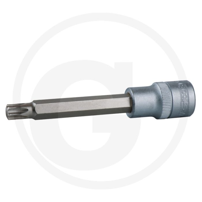 Ks tools 1/2” dopsleutelbit voor tx-bouten, lang, t15 profiel, 110mm lengte