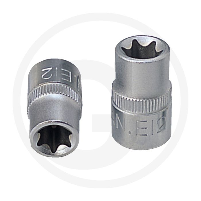 Ks tools 3/8" tx-e-dopsleutel, e7 - torx-e, din 3120, iso 1174, 28mm Ks tools 3/8" tx-e-dopsleutel, e7 - torx-e, din 3120, iso 1174, 28mm