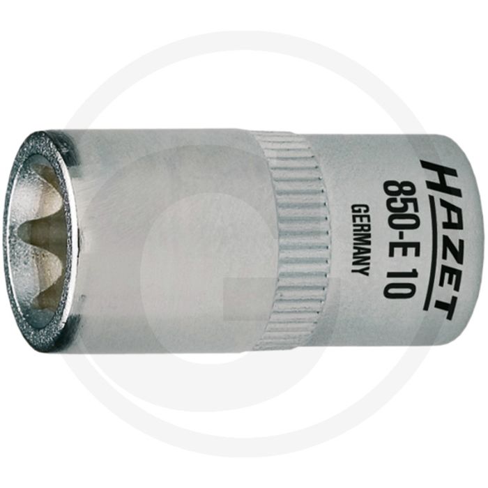 Hazet dopsleutelbit torx® e10 25mm chroom-vanadium