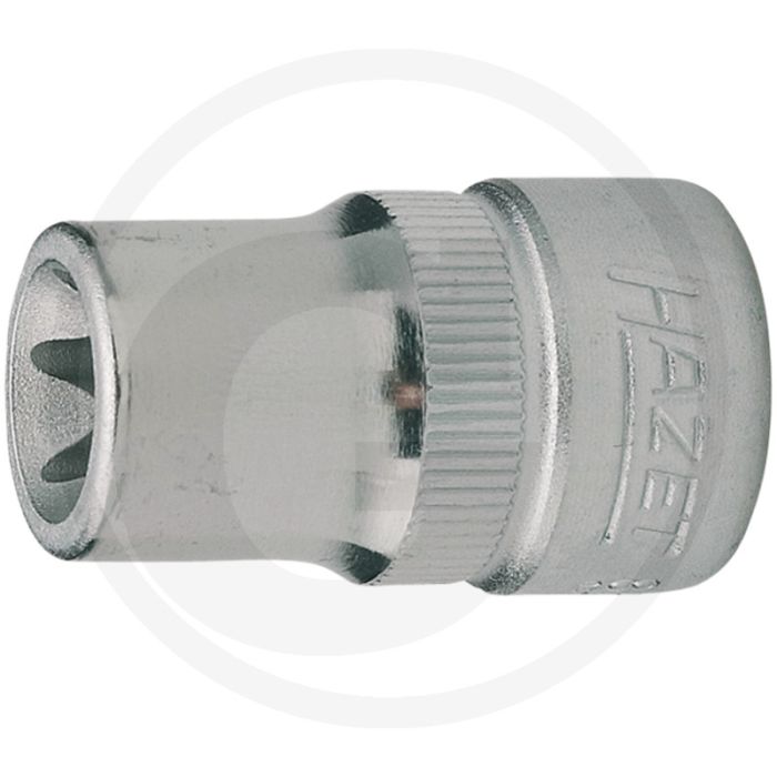 Hazet dopsleutelbit torx® e10 3/8" 28mm cv verchroomd