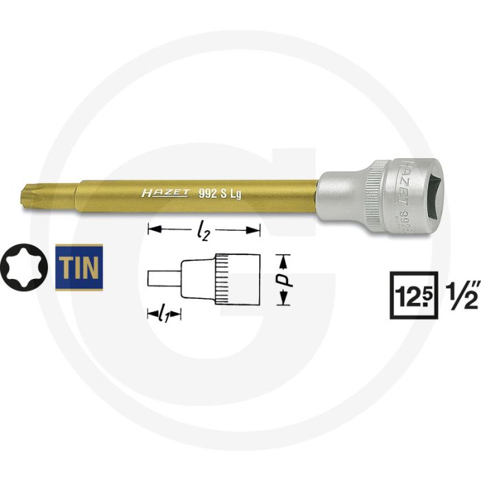 Hazet dopsleutelbit torx® 80 - 420 nm