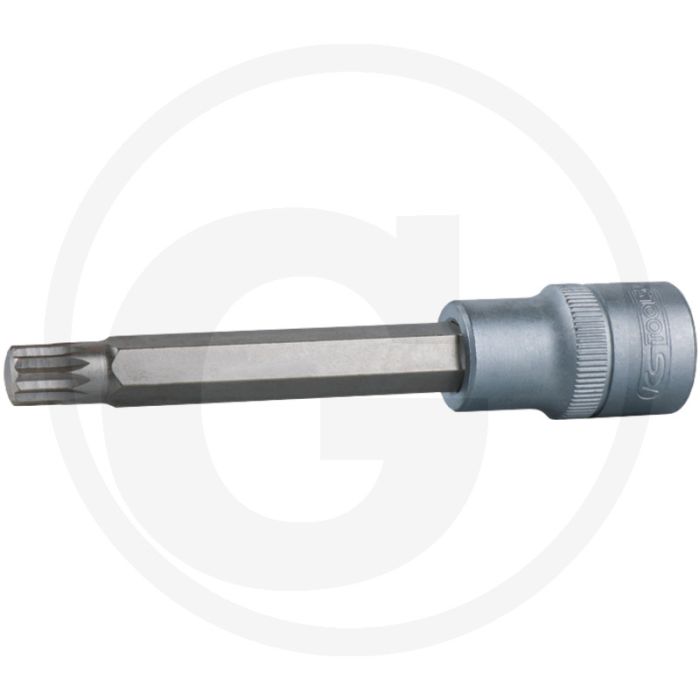 Ks tools 1/2” dopsleutelbit voor veeltand (xzn®) - lengte 110mm
