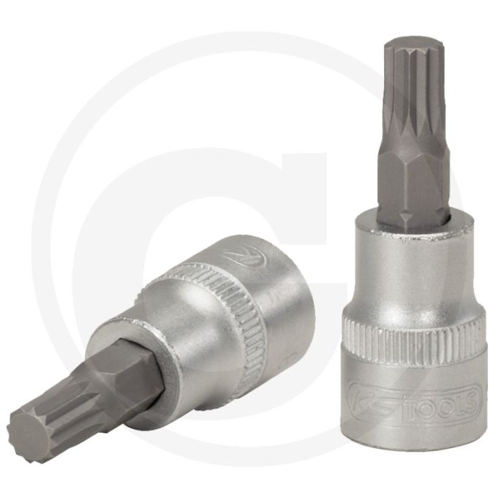 Ks tools 3/8” dopsleutelbit voor veeltand (xzn®) - sleutelmaat m4 Ks tools 3/8” dopsleutelbit voor veeltand (xzn®) - sleutelmaat m4