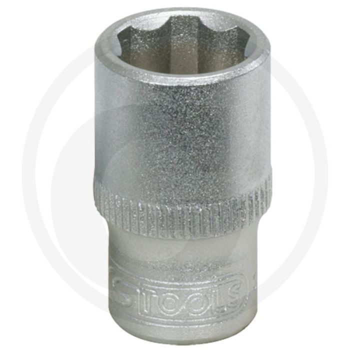 Ks tools 1/4" superlock dopsleutel, 9 mm - zeskant, 25x7x7 mm