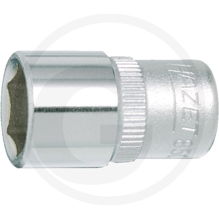 Hazet zeskant dopsleutel 1/4" - sleutelmaat 10, chroom-vanadium, din 3124/iso 2725-1