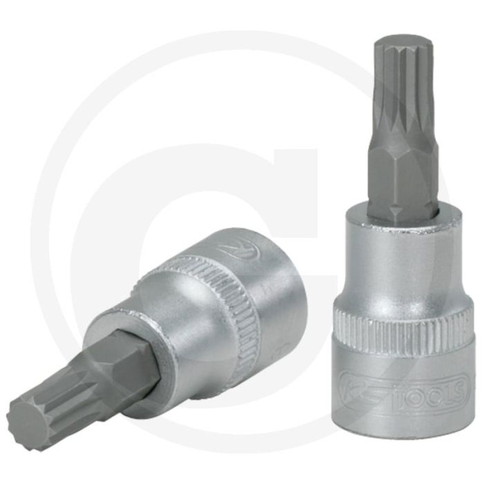 Ks tools ks tools 3/8” dopsleutelbit voor veeltand (xzn®) - m6, 50x18x20mm Ks tools ks tools 3/8” dopsleutelbit voor veeltand (xzn®) - m6, 50x18x20mm