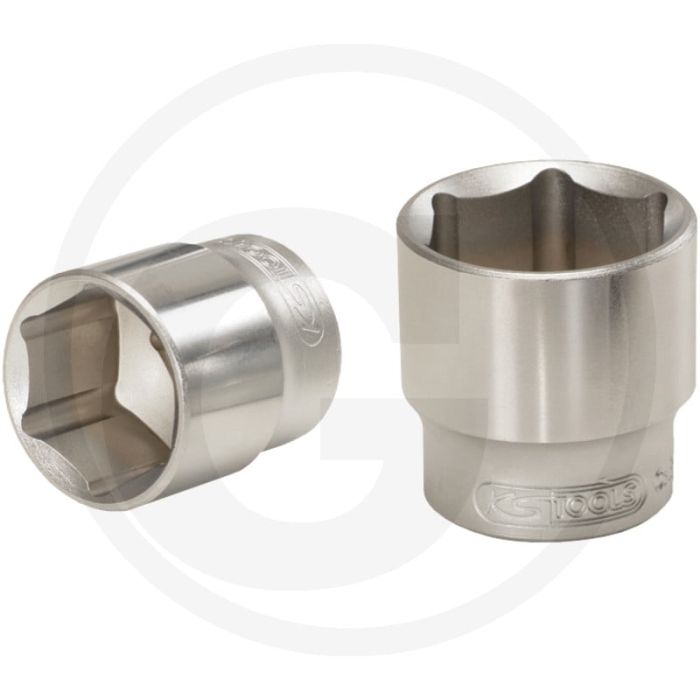 Clé à douille hexagonale classique Ks Tools 1/4", 4 mm - profil Flanktraction Clé à douille hexagonale classique Ks Tools 1/4", 4 mm - profil Flanktraction