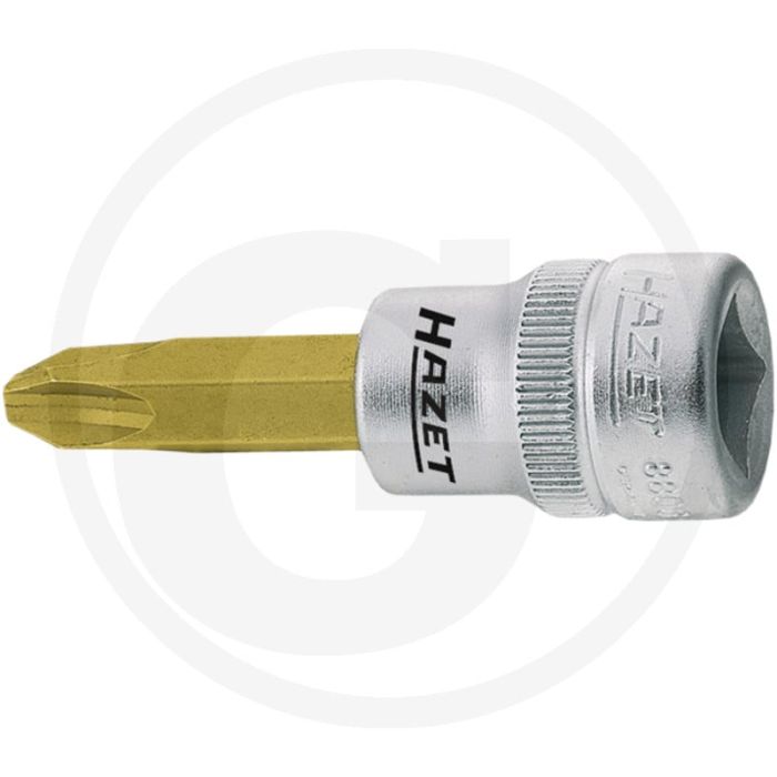 Hazet dopsleutelbit ph 1, tin gecoat, 3/8" uitgang Hazet dopsleutelbit ph 1, tin gecoat, 3/8" uitgang