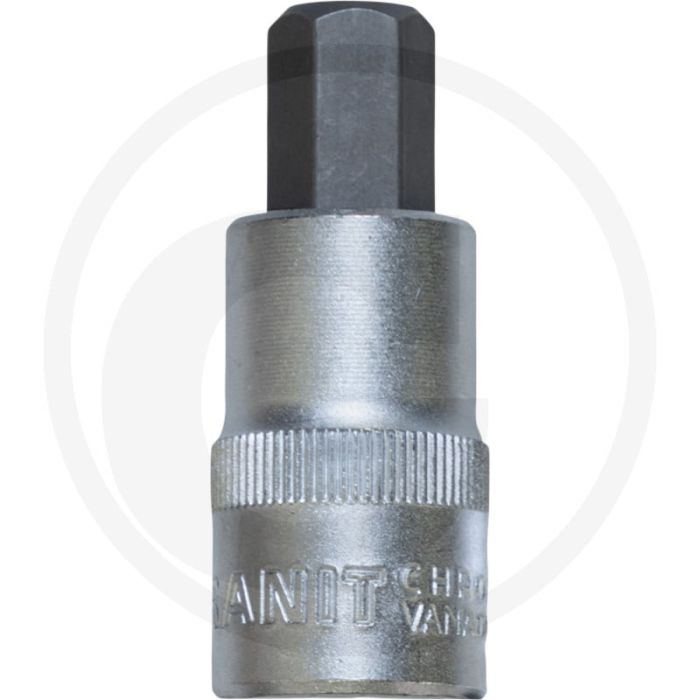 Black edition black edition 1/2" bit-dopsleutel voor binnenzeskant-schroeven, kort, 12 mm - 55,2 mm lengte Black edition black edition 1/2" bit-dopsleutel voor binnenzeskant-schroeven, kort, 12 mm - 55,2 mm lengte