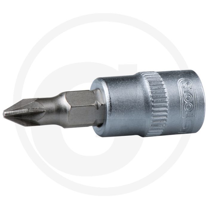 Ks tools : embout de clé à douille 1/2” pour vis cruciformes - PZ3, longueur 55 mm Ks tools : embout de clé à douille 1/2” pour vis cruciformes - PZ3, longueur 55 mm