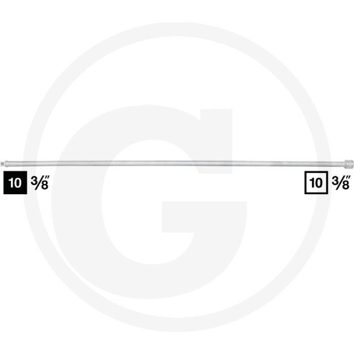 Hazet verlengstuk 10 (3/8") - lengte 508mm, chroom-vanadium