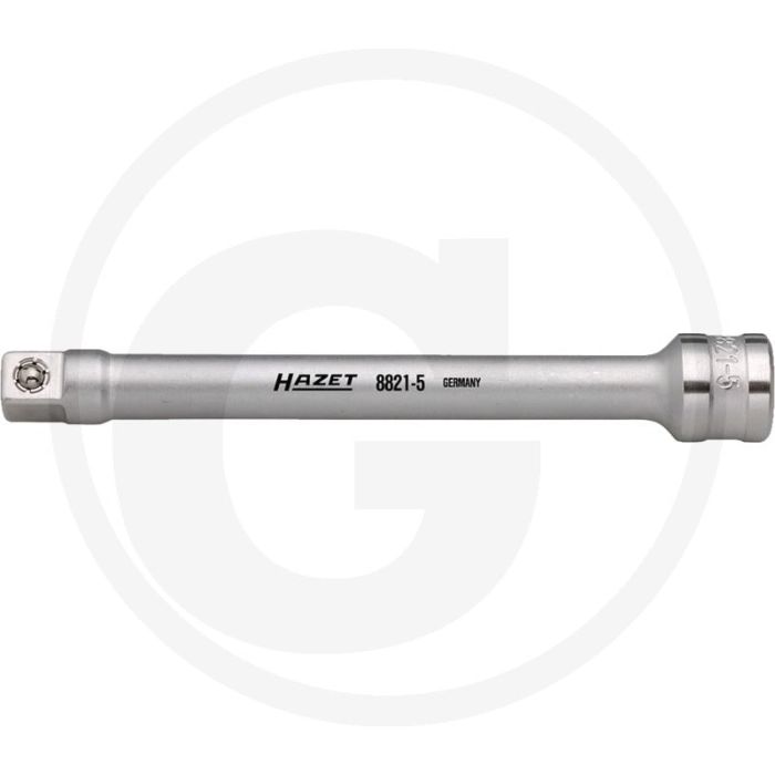 Hazet verlengstuk 10 (3/8") - lengte 74mm, chroom-vanadium, din 3123/iso 3316
