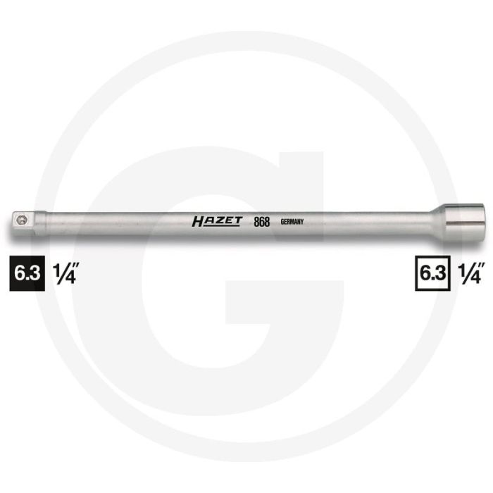Rallonge Hazet 6,3 (1/4") - longueur : 402 mm Rallonge Hazet 6,3 (1/4") - longueur : 402 mm