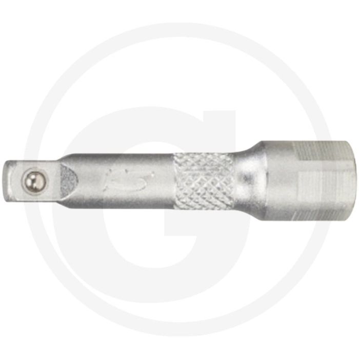 Ks tools : rallonge 1/4" avec embout hexagonal, 50 mm - chrome-vanadium, profil hexagonal