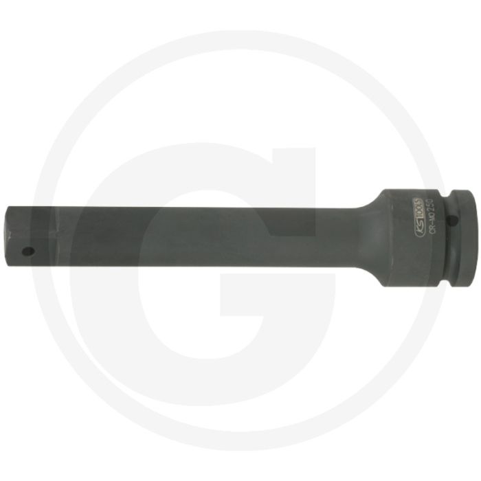 Ks tools 1" Verlängerung, 175mm - Vierkantantrieb, innenvierkant, phosphatiert, chrom-molybdän
