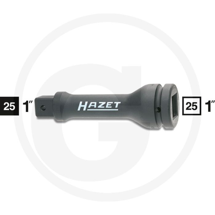 Hazet kracht-verlengstuk 180 mm chroom vanadium speciaal staal