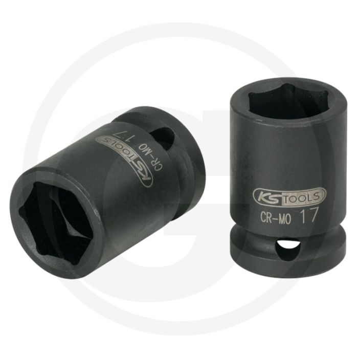 Ks tools 1/2" zeskant krachtdopsleutel, kort, 21 mm - voor iveco euro cargo, daf xf 95/105, omnibus bora en temsa Ks tools 1/2" zeskant krachtdopsleutel, kort, 21 mm - voor iveco euro cargo, daf xf 95/105, omnibus bora en temsa