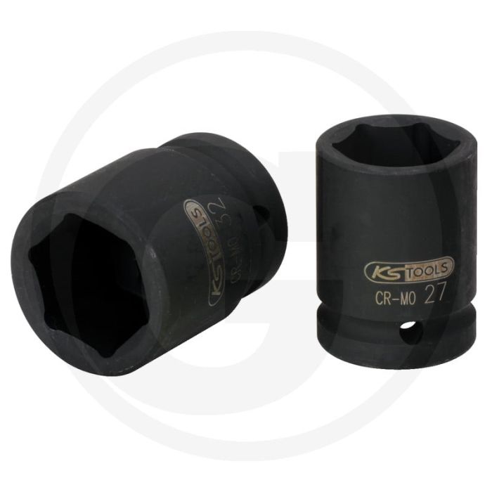 Ks tools 3/4” krachtdopsleutel zeskant, kort, 17 - max. draaimoment 569 nm