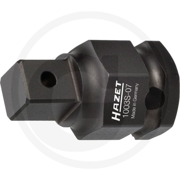 Hazet krachtadapter 24 mm buitenzeskant naar 12,5 mm vierkant - made in germany