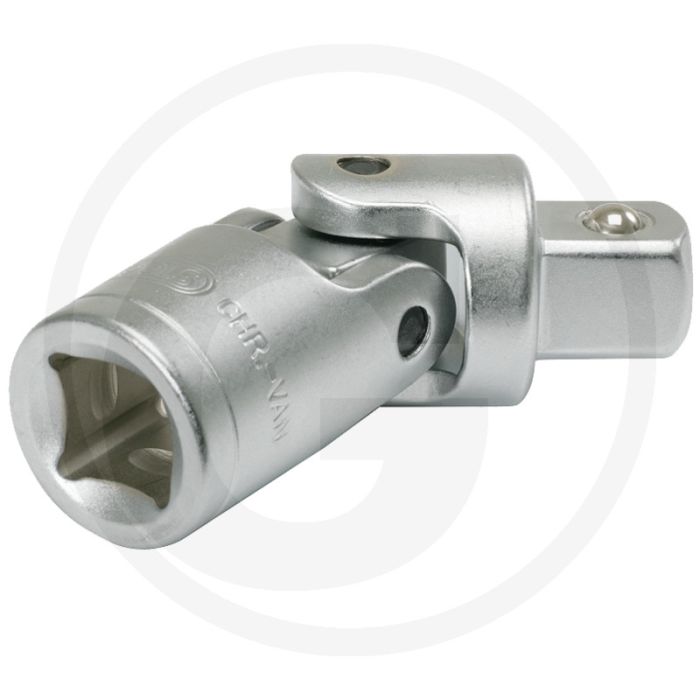 Ks tools 1/2" cardangewricht kniestuk verschroefd - lengte 73mm