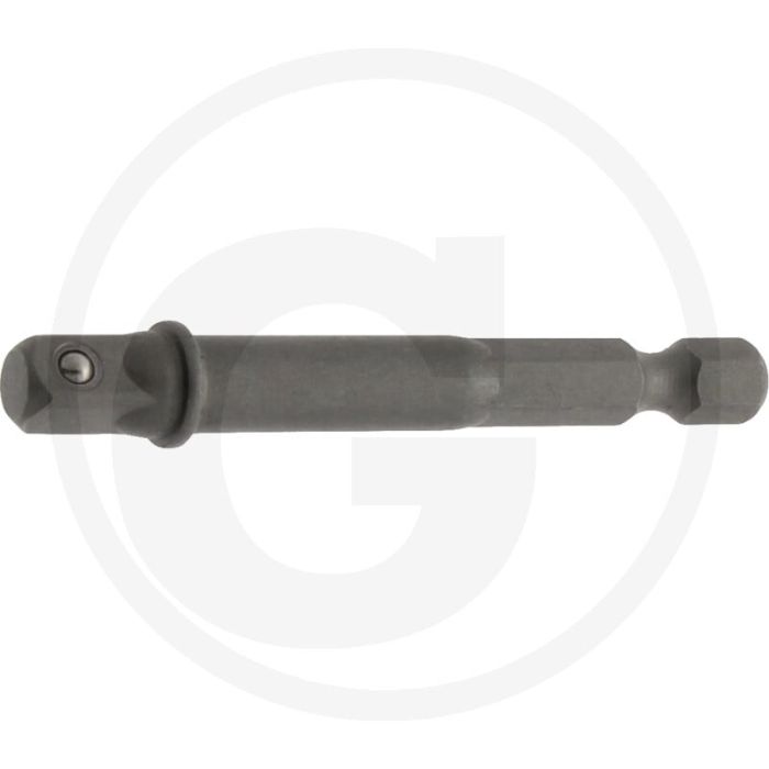 Ks tools 1/4" vierkant-adapter, voor 1/4” doppen - lengte 65mm