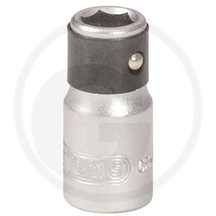 Ks tools 1/4" bit-dopadapter met spanring, lengte 25mm Ks tools 1/4" bit-dopadapter met spanring, lengte 25mm