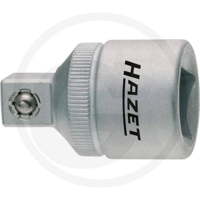 Hazet adapter 1/2" naar 3/8", lengte 36 mm, chroom-vanadium