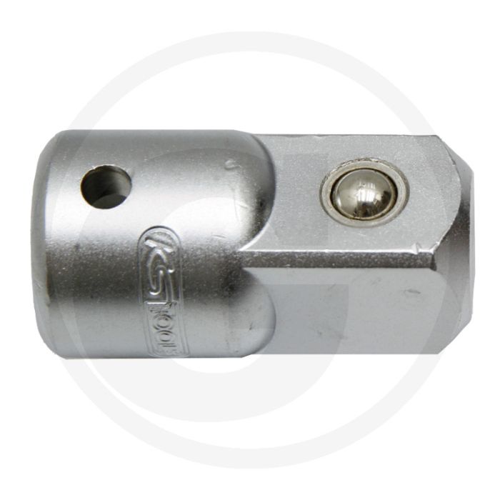 Ks tools 1/2" vergrotende adapter van 1/2" naar 3/4" - matt satiniert, chrom vanadium