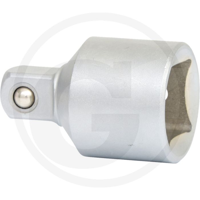 Ks tools verloopadapter 3/4" naar 1/2" - din 3123/iso 3316 - chroom vanadium