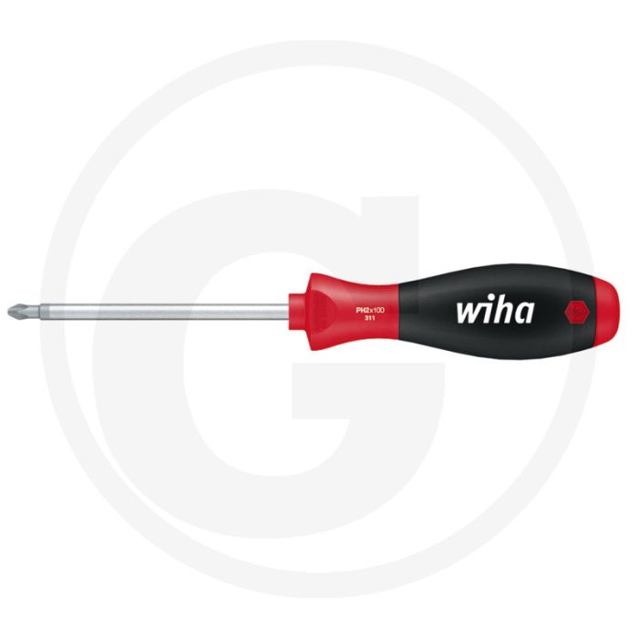 Wiha wiha phillips-schroevendraaier-softfinish 191mm ph1 x 80
