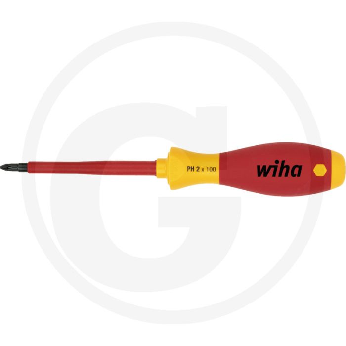 Wiha wiha phillips-schroevendraaier-softfinish® el 191mm ph1 x 80
