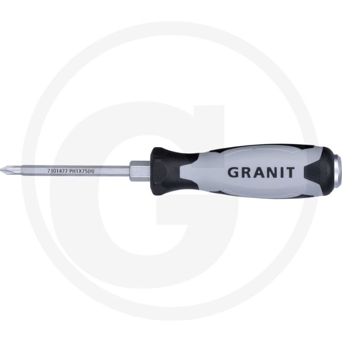 Black edition black edition schroevendraaier met slagkap - ph1, 180mm