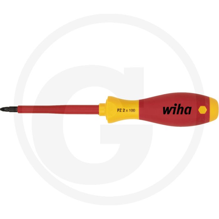 Wiha pozidriv-schroevendraaier-softfinish® el 191mm pz1 x 80