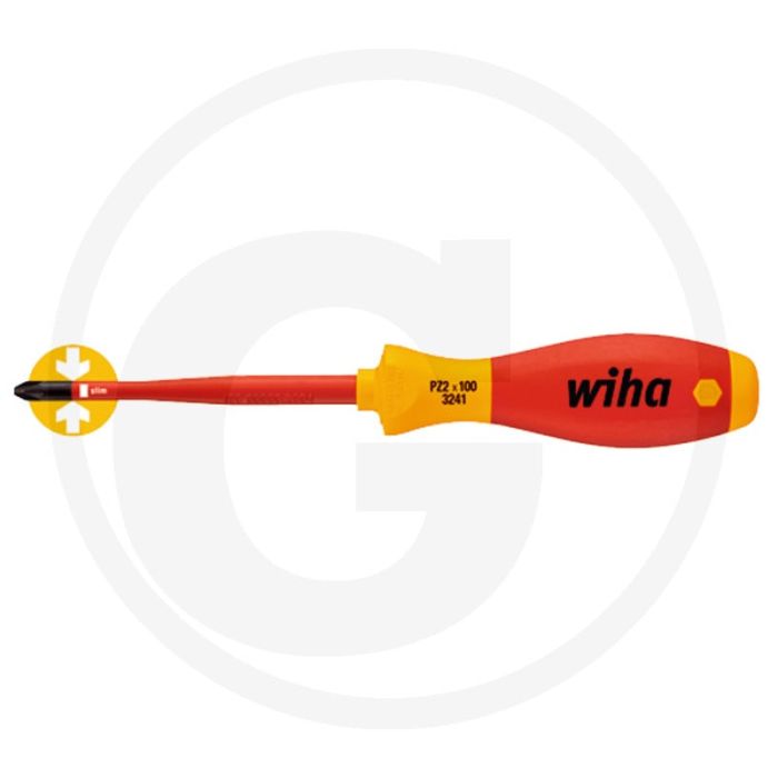 Wiha wiha pozidriv schroevendraaier - softfinish® electric - pz2 x 100
