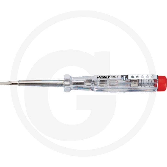 Hazet spanningstester, geïsoleerd 220 - 250 v | 150 mm, schlitz profil