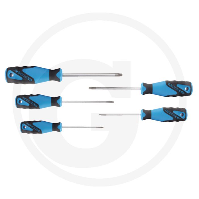 Gedore gedore 3c schroevendraaierset 5-delig - torx®