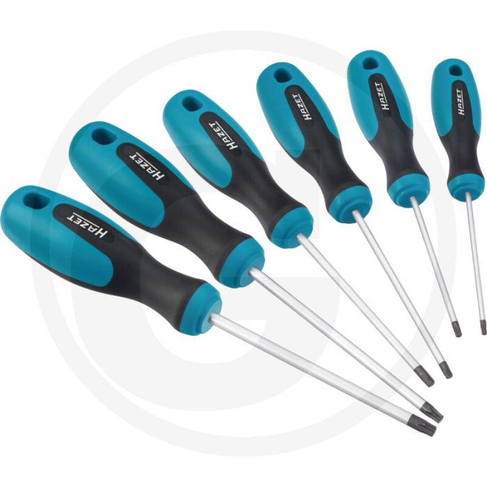 Hazet schroevendraaierset met slagkap 6-delig - torx® profiel