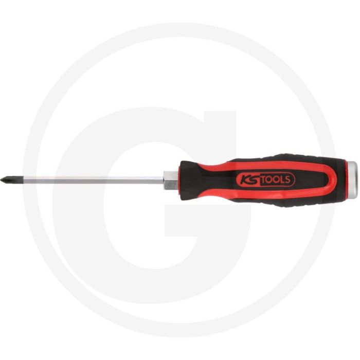 Ks tools ergotorque®max schroevendraaier met slag - ph0 x 60 mes Ks tools ergotorque®max schroevendraaier met slag - ph0 x 60 mes