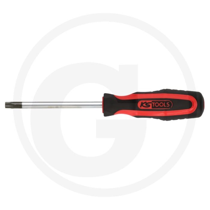 Ks tools ergotorqueplus® schroevendraaier voor tx - t30 x 100 profiel Ks tools ergotorqueplus® schroevendraaier voor tx - t30 x 100 profiel