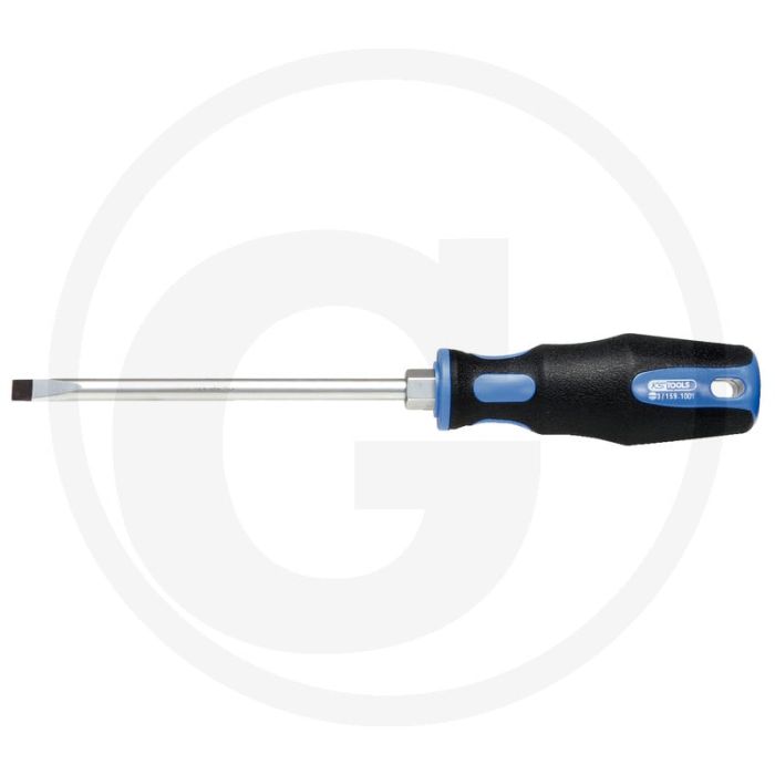 Ks tools ergotorqueplus® schroevendraaier voor zaagsnede schroeven - 2-komponentengriff - 180mm Ks tools ergotorqueplus® schroevendraaier voor zaagsnede schroeven - 2-komponentengriff - 180mm