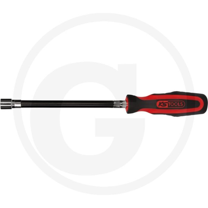 Ks tools ergotorqueplus dopschroevendraaier, 10 mm, flexibel lang ontwerp Ks tools ergotorqueplus dopschroevendraaier, 10 mm, flexibel lang ontwerp
