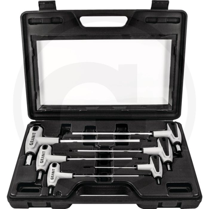 Black edition black edition schroevendraaier voor binnenzeskantschro binnenzeskant, 6-delig - 3, 4, 5, 6, 8, 10 mm