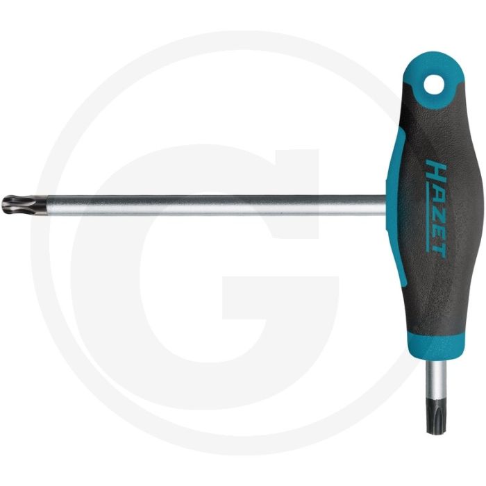 Hazet winkelschraubendreher torx® innen t40, 164 mm länge, chrom-vanadium