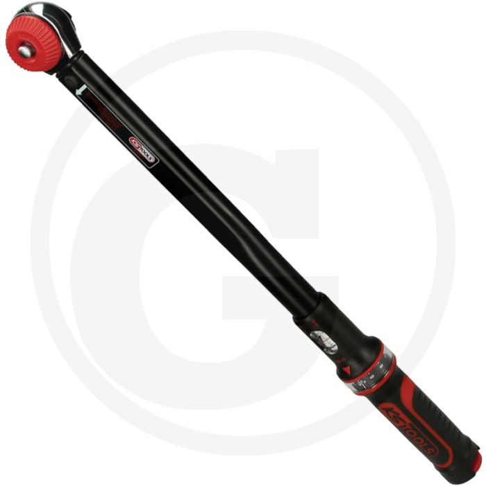 Ks tools 1/2" ratel-momentsleutel ergotorque®precision, 80-420 nm, ±3% tolerantie, 30 tanden Ks tools 1/2" ratel-momentsleutel ergotorque®precision, 80-420 nm, ±3% tolerantie, 30 tanden