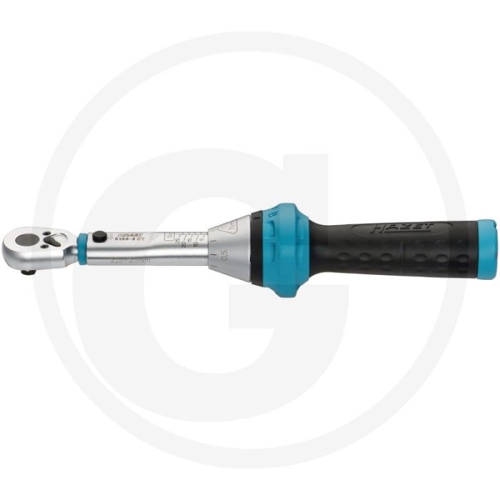 Hazet momentsleutel 1/4", 2,5 - 25 nm, 234 mm lengte Hazet momentsleutel 1/4", 2,5 - 25 nm, 234 mm lengte