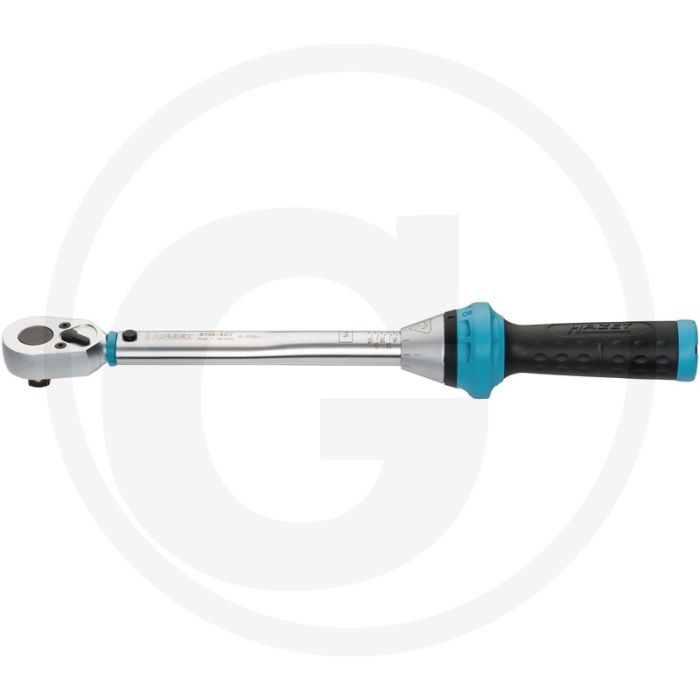 Hazet momentsleutel 3/8", 10-60 nm, 320 mm lengte, din en iso 6789-2:2017