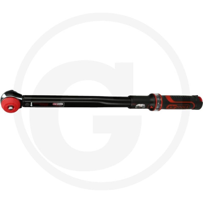 Clé à cliquet dynamométrique Ks tools 1/4" ergotorque®precision, 5-25 Nm, cliquet à 30 dents, double graduation Clé à cliquet dynamométrique Ks tools 1/4" ergotorque®precision, 5-25 Nm, cliquet à 30 dents, double graduation