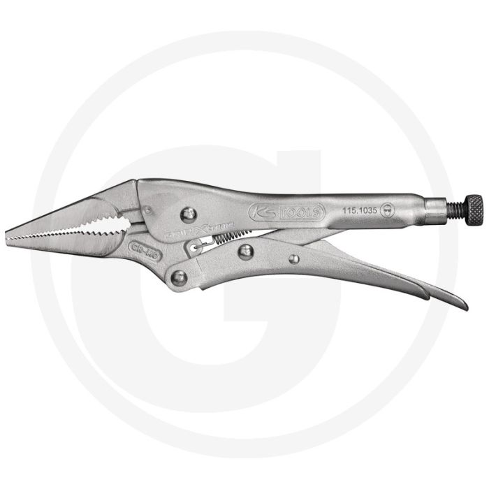 Ks tools griptang met lange bekken 225 mm - spancapaciteit 0-45 mm Ks tools griptang met lange bekken 225 mm - spancapaciteit 0-45 mm