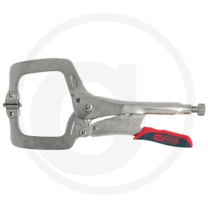 Ks tools las-griptang 0 - 85 mm, 290 mm - beweegbare klembekken, vergrendelbaar